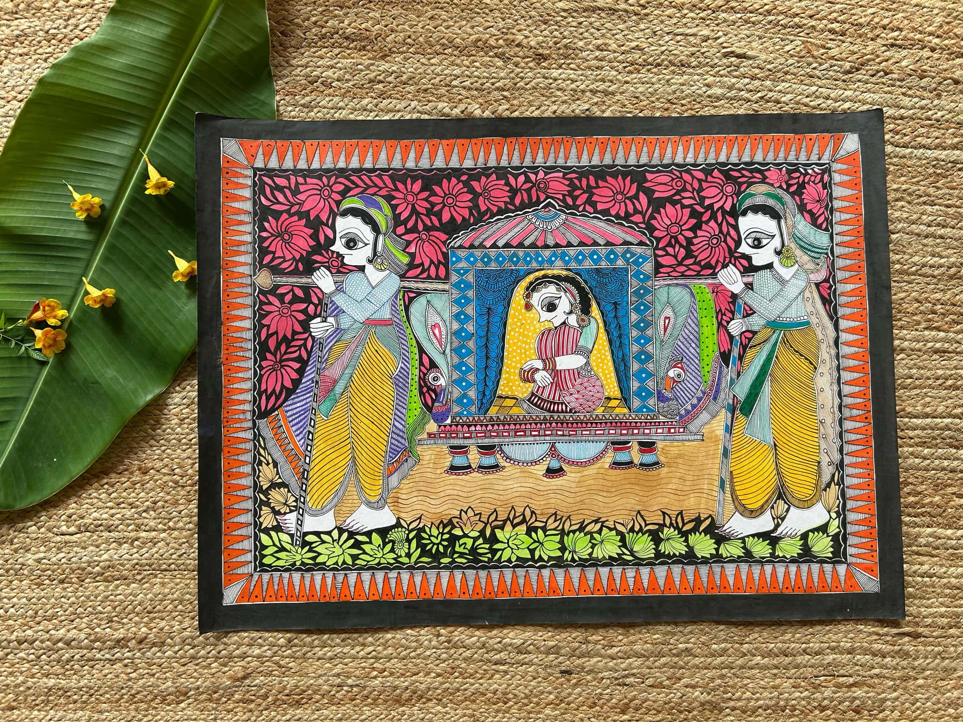 Doli Kahaar Mithila Vivah Wall Hanging