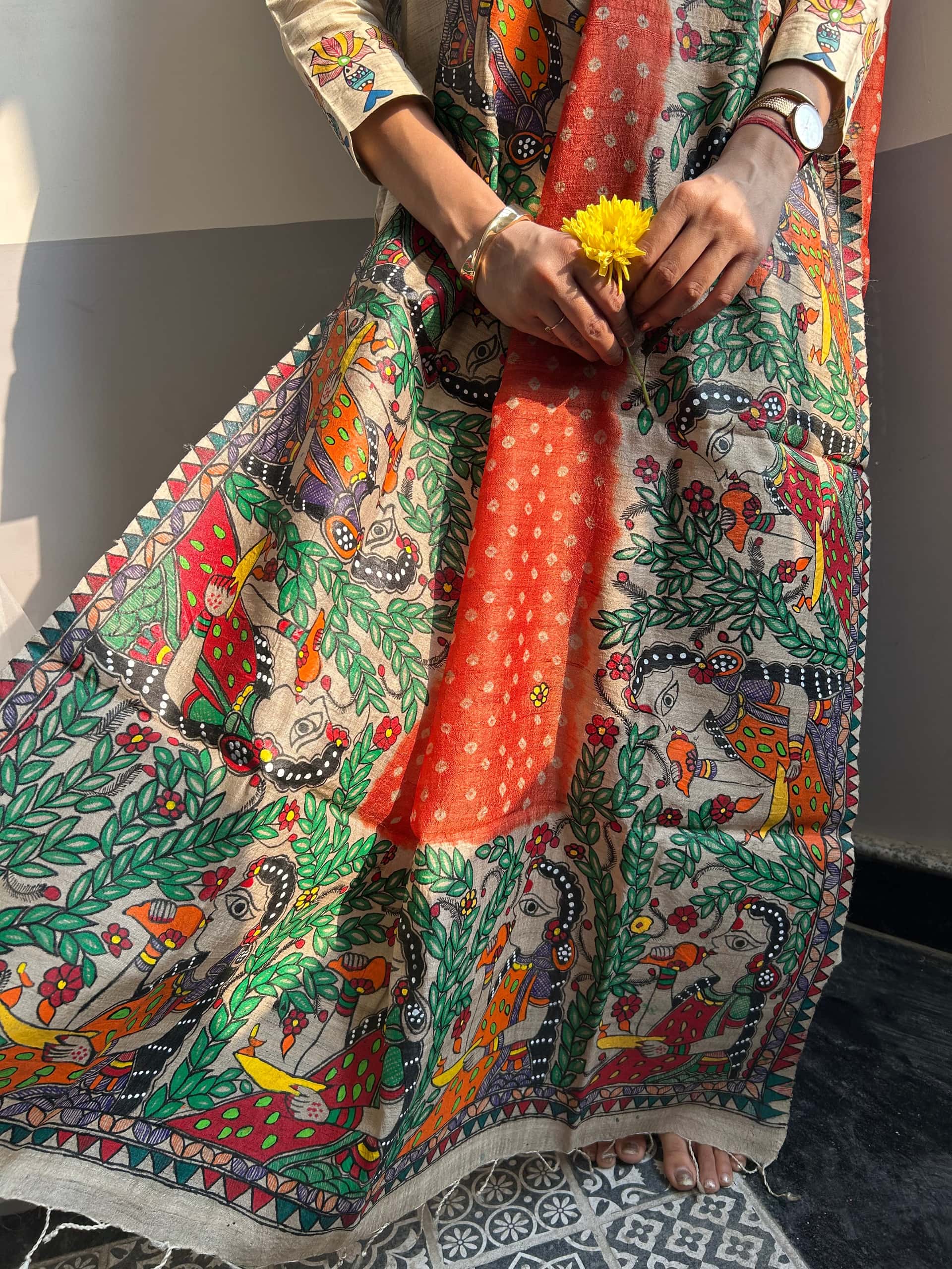 Gopi Krishnapriya Bandhini Dupatta