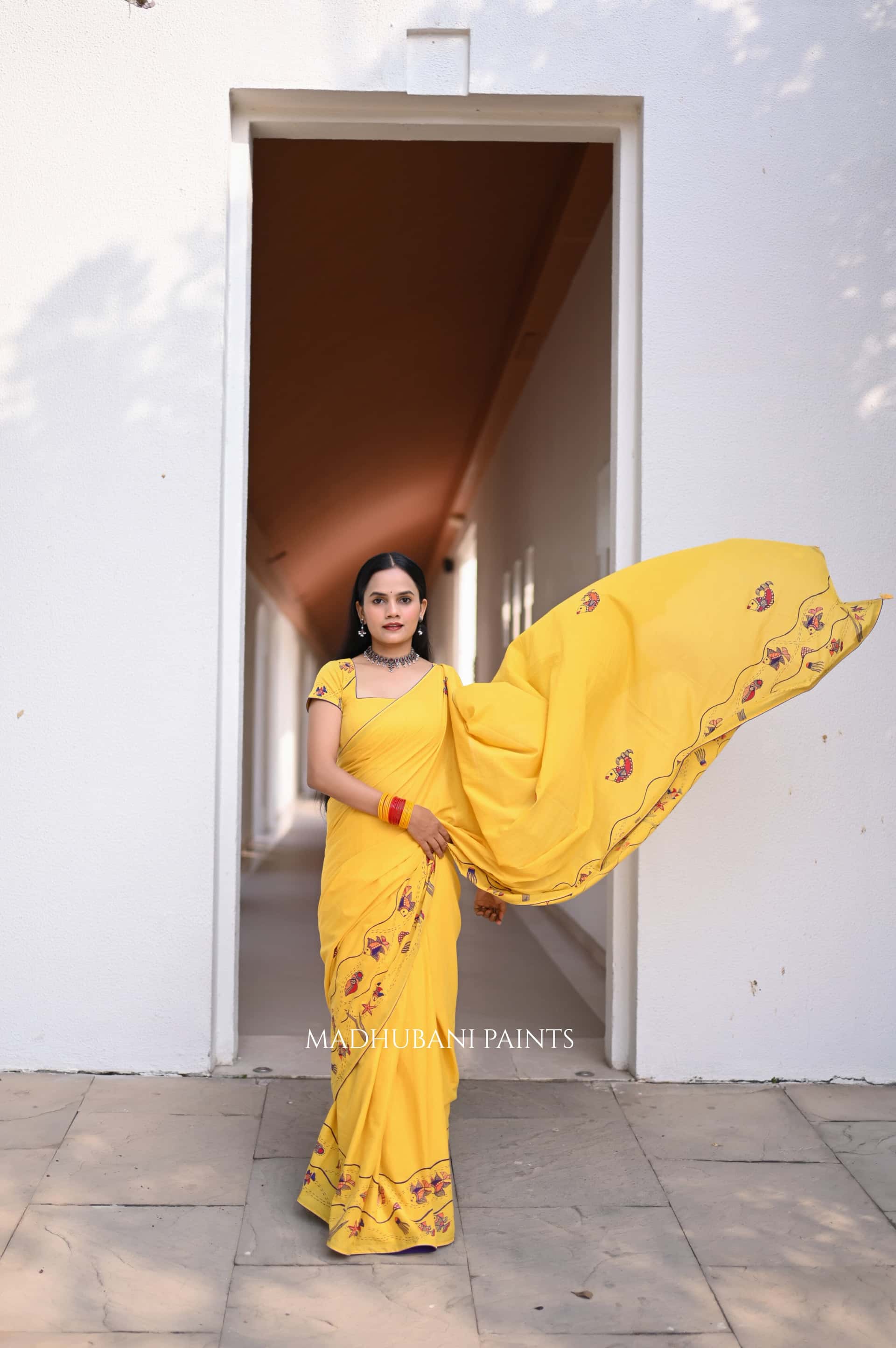 UNDERWATER DREAMS SAREE BLOUSE SET