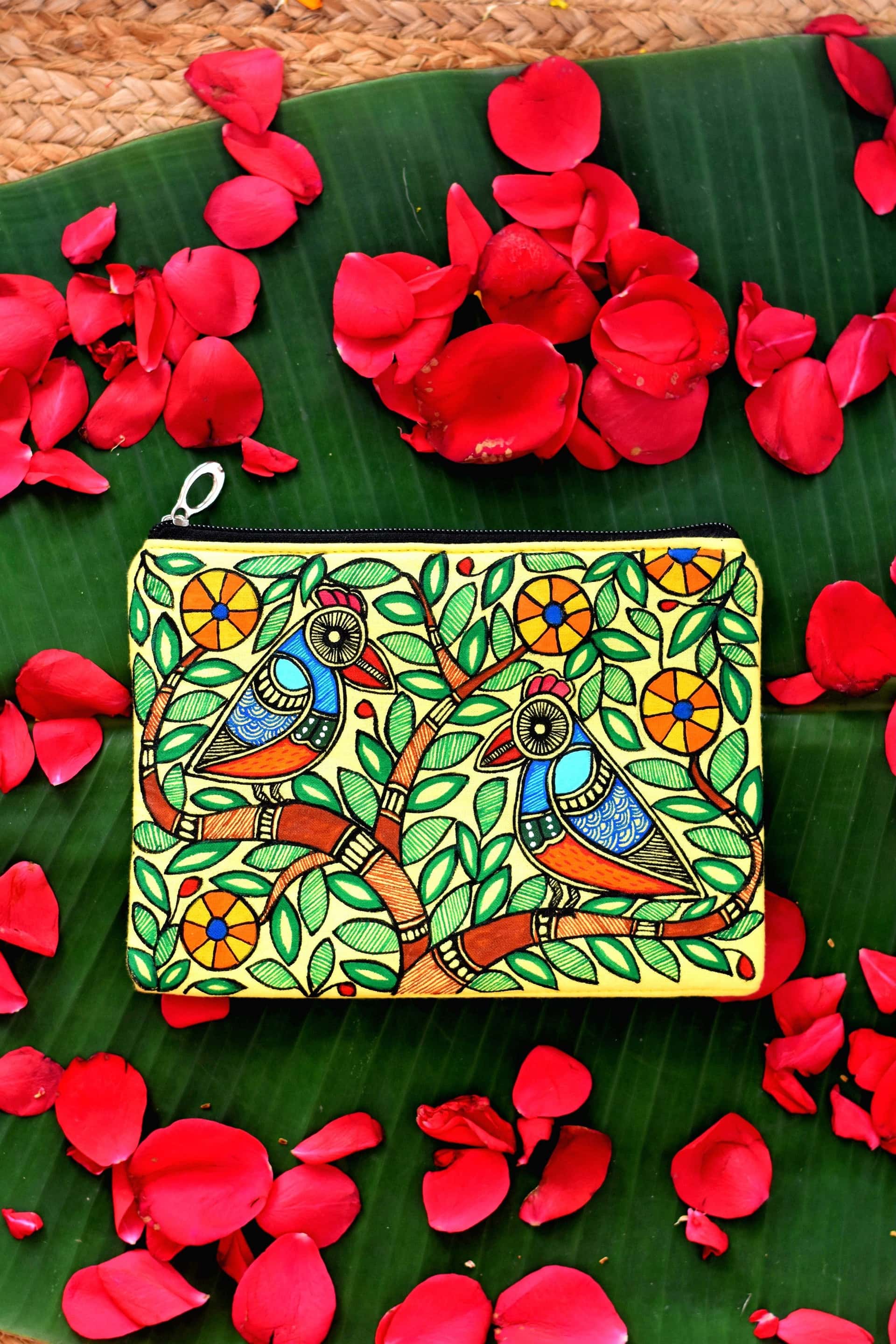 Peacock Pouch