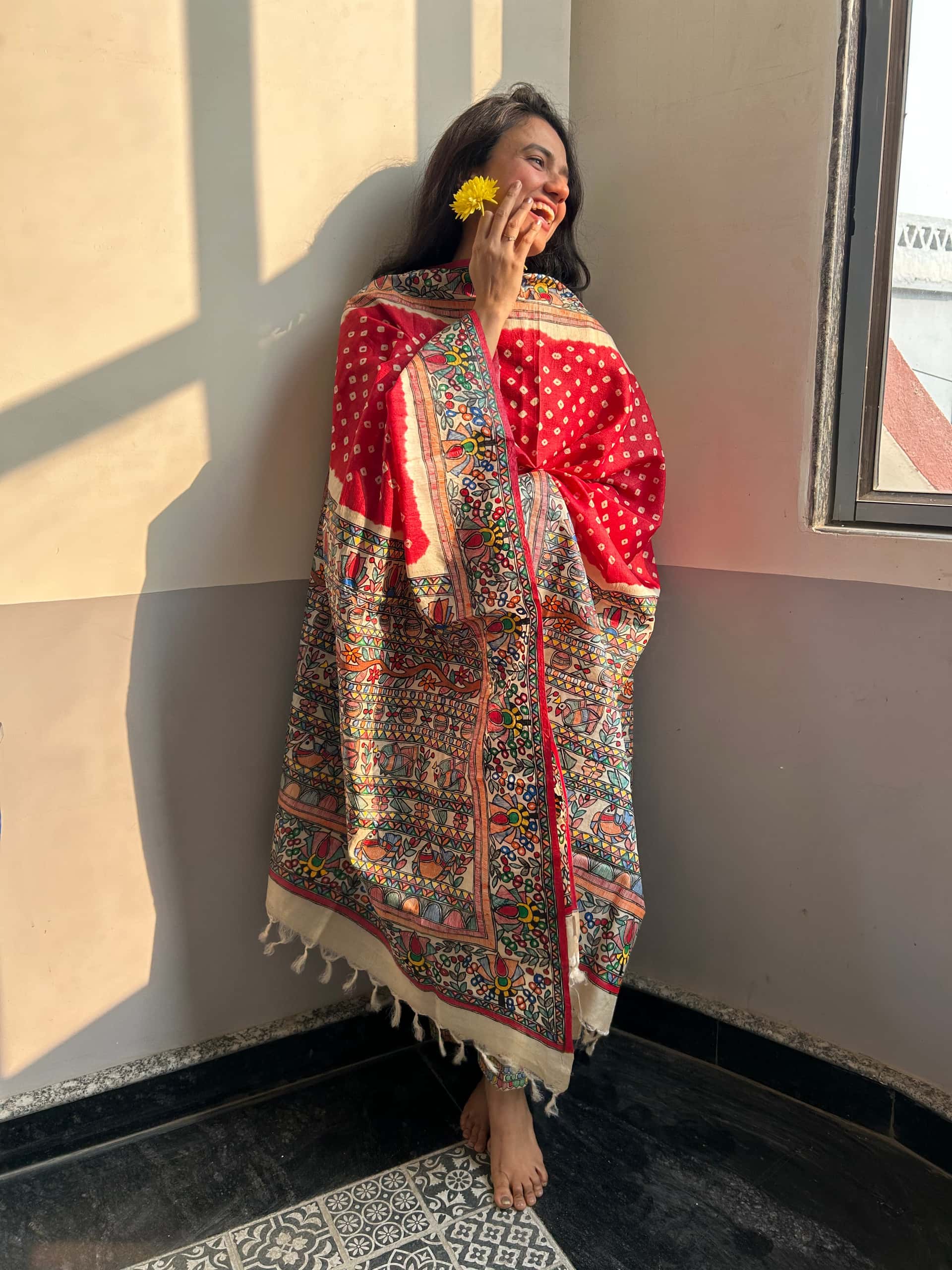 Laalima Bandhini Dupatta