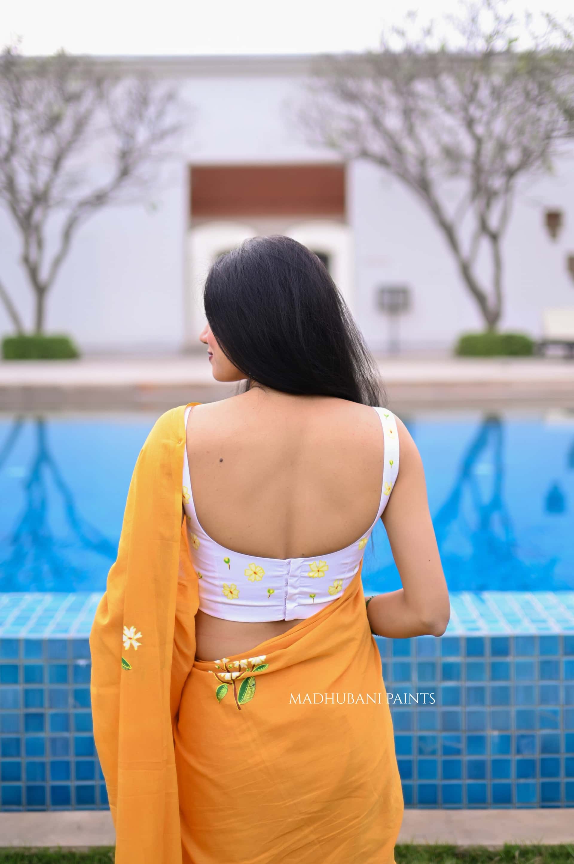 PARIJAAT SAREE BLOUSE SET