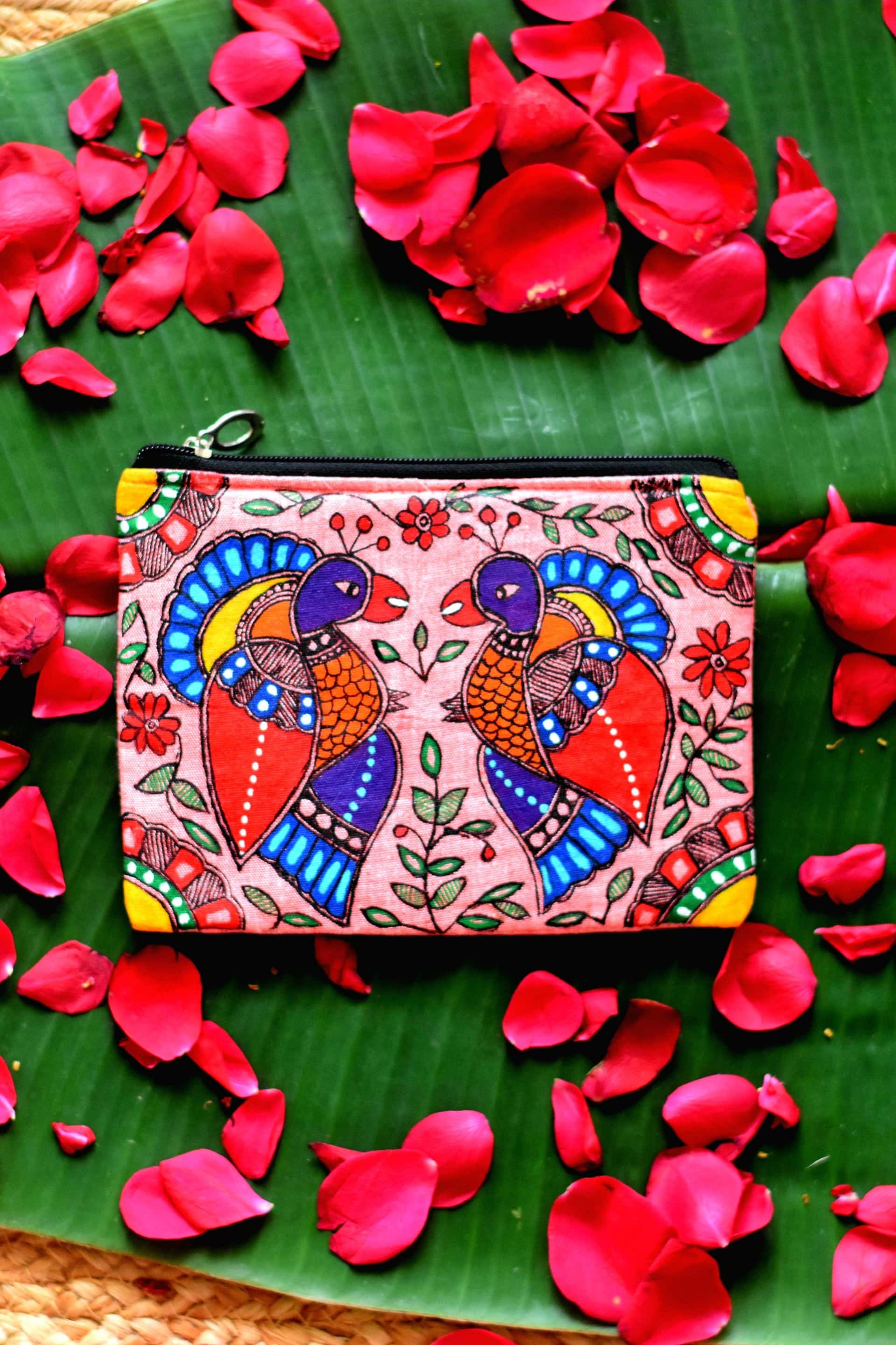 Peacock Pouch 4