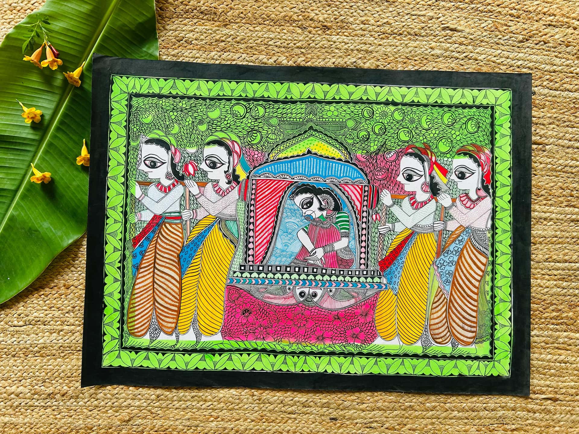 Bidaai Mithila Vivah Wall Hanging