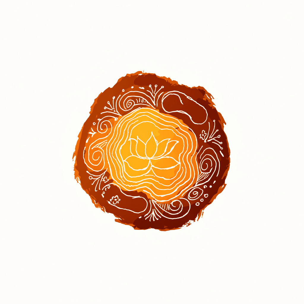 Aipan Painting — Kumaon's Ritual Art in Red and White — illustration