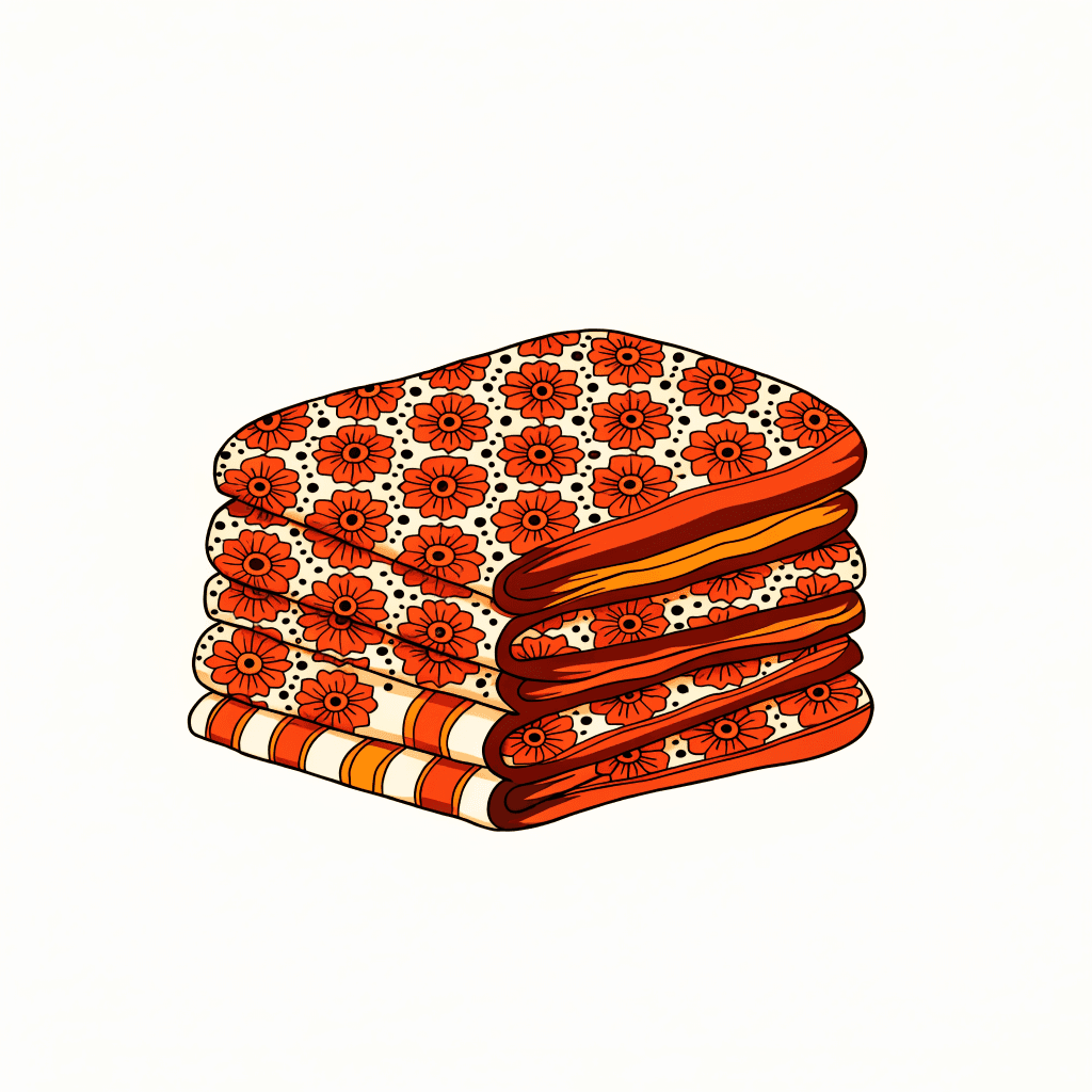 Bagh Print — The River-Washed Craft of Madhya Pradesh — illustration