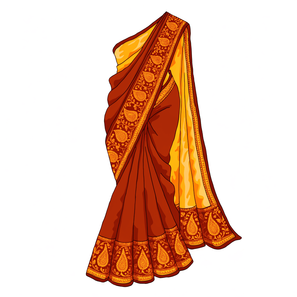 Banarasi Silk Sarees — Varanasi's Woven Gold — illustration