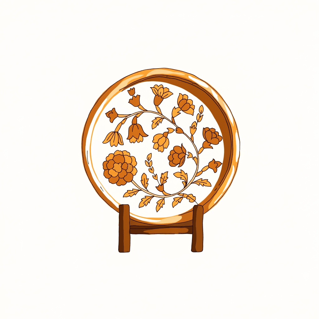Agra Marble Inlay: Pietra Dura of the Taj City — illustration