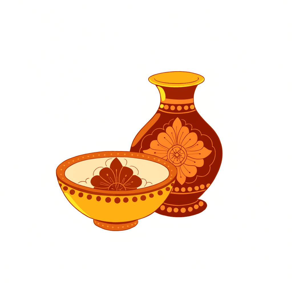 Jaipur Blue Pottery — Ceramics Without Clay — illustration