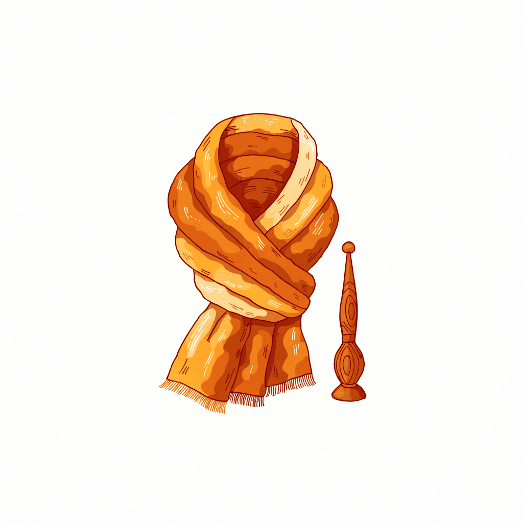 Eri Silk Ryndia — The Peace Silk of Meghalaya — illustration