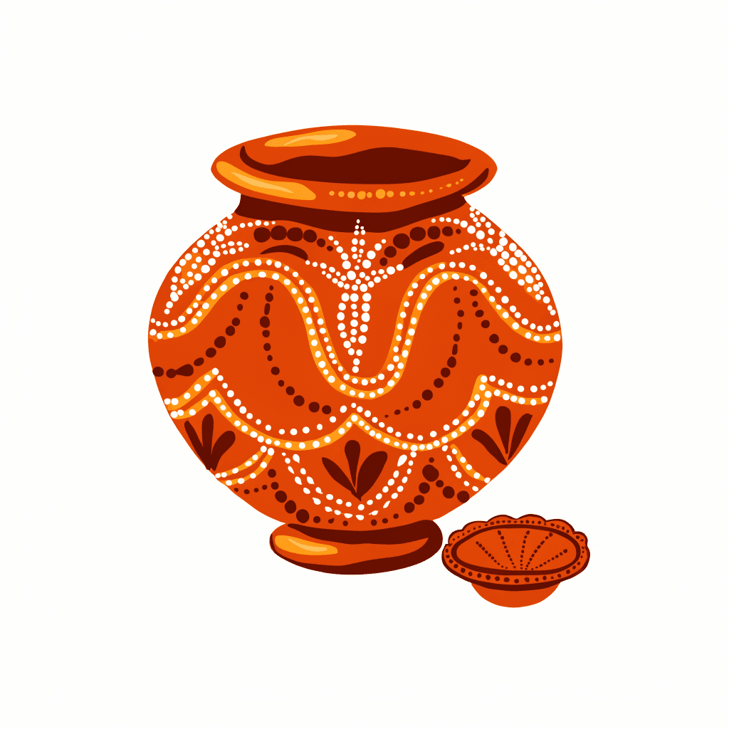 Khavda Pottery — Painted Earthenware of Kutch — illustration
