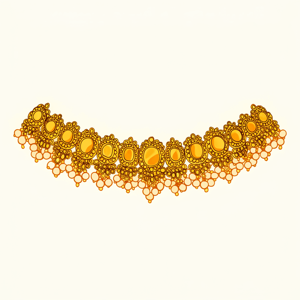 Kundan Jewellery, Jaipur's Regal Polki Craft — illustration