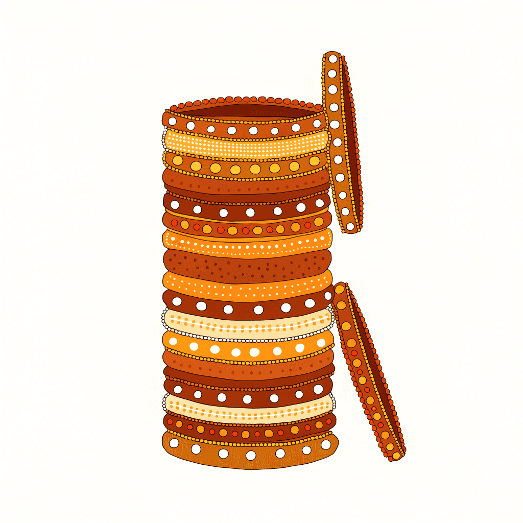 Lac Bangles & Lakh Jewellery of Jaipur and Hyderabad — illustration