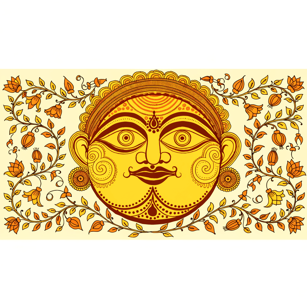 Pattachitra: Odisha's Sacred Scroll Painting — illustration