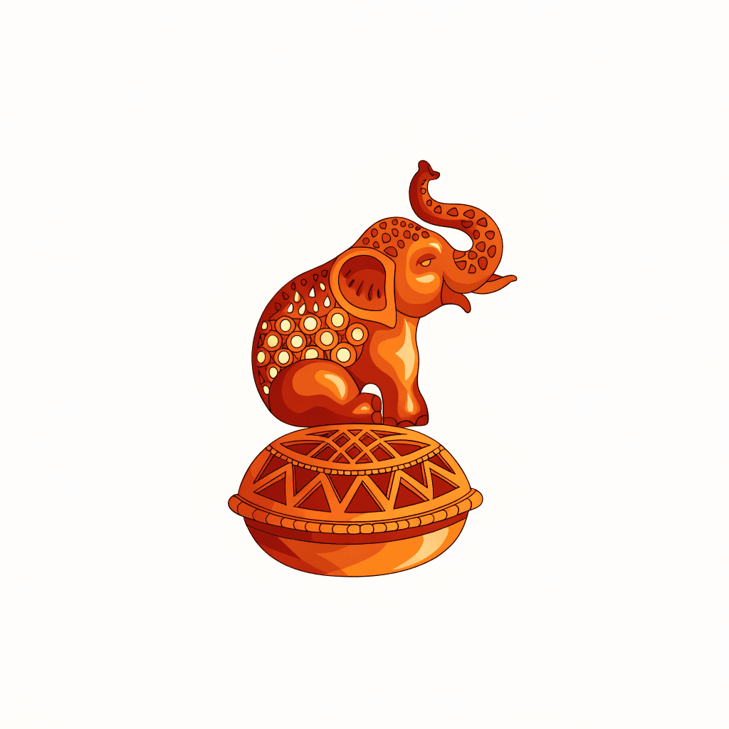 South Indian Soapstone Carving, from Lamp to Lattice — illustration