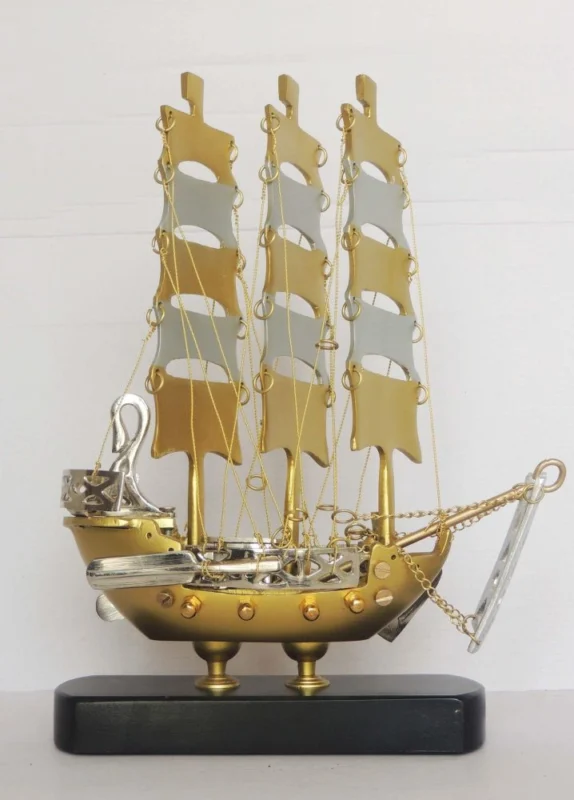 Aluminium & BrassShip, 13 inch