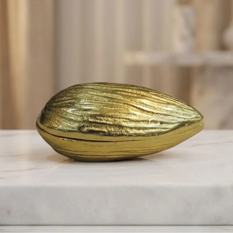 Aluminium Dry Fruit Bowl (Almond Box), 4 inch (No. 1)
