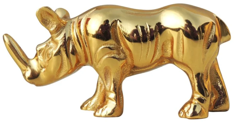 Aluminium Animal Showpiece (Genda), 3.2 inch