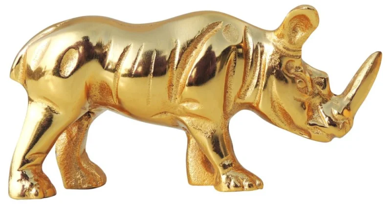 Aluminium Animal Showpiece (Genda), 3.2 inch