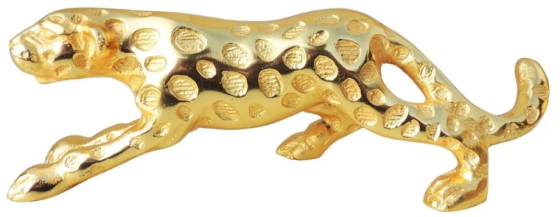 Aluminium Animal Showpiece (Leopard), 2.5 inch