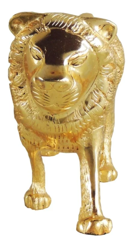 Aluminium Lion Showpiece, 5.6 inch, design AS214-G