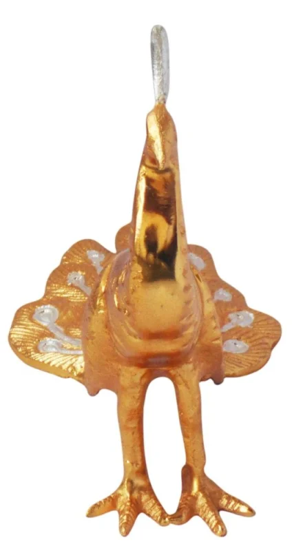 Aluminium Peacock Showpiece