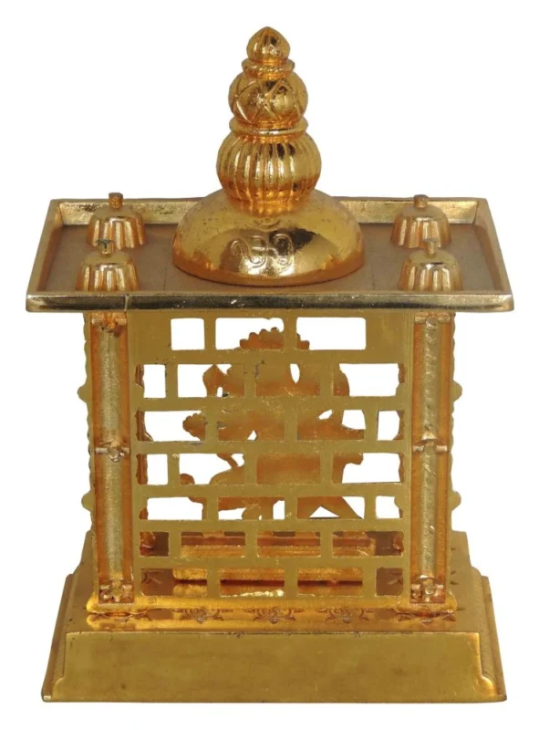 Durga Maa Idol in Aluminium, 5.5 inch