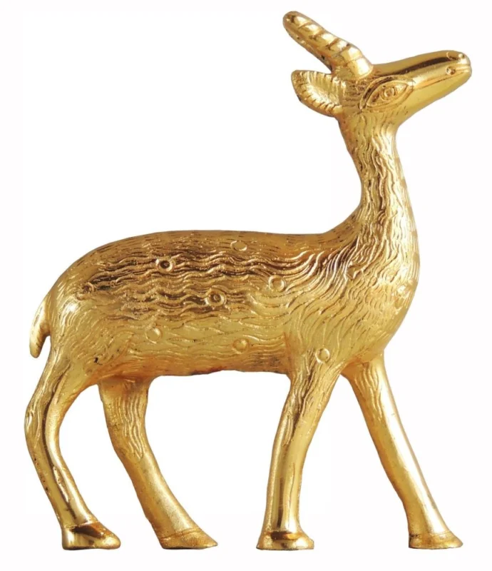 Aluminium Deer Showpiece, 8 inch, 480 g
