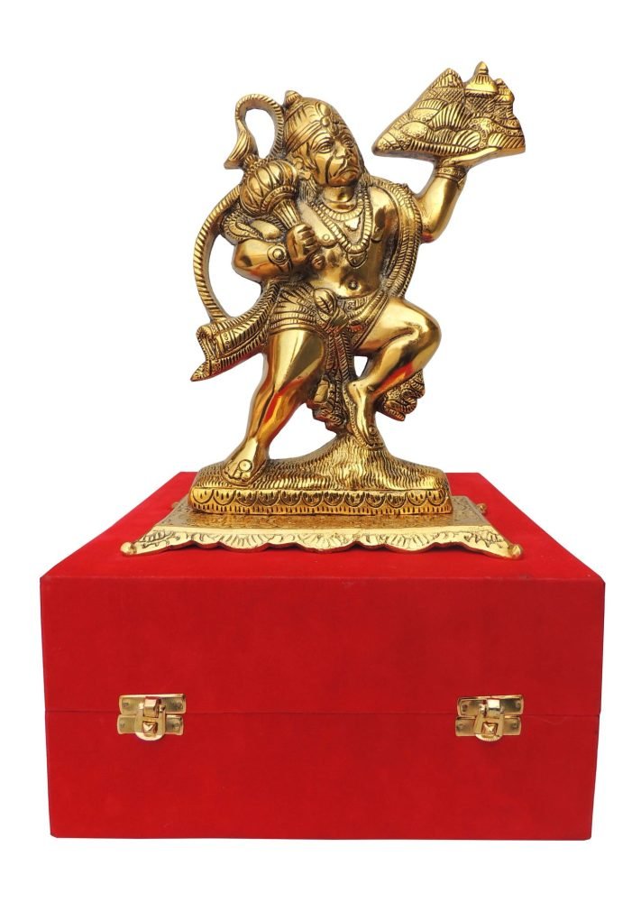 Hanuman Ji Idol in Aluminium, 10.8 inch, Vedikcraft Moradabad