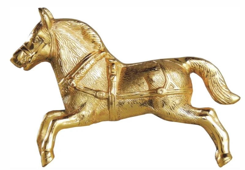 Aluminium Horse Showpiece, 6.5 inch – for Table Décor