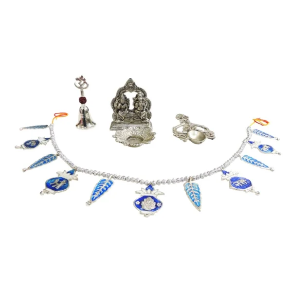 Laxmi Ganesh Murti Pair in Aluminium (Bandhanwar), Vedikcraft Moradabad