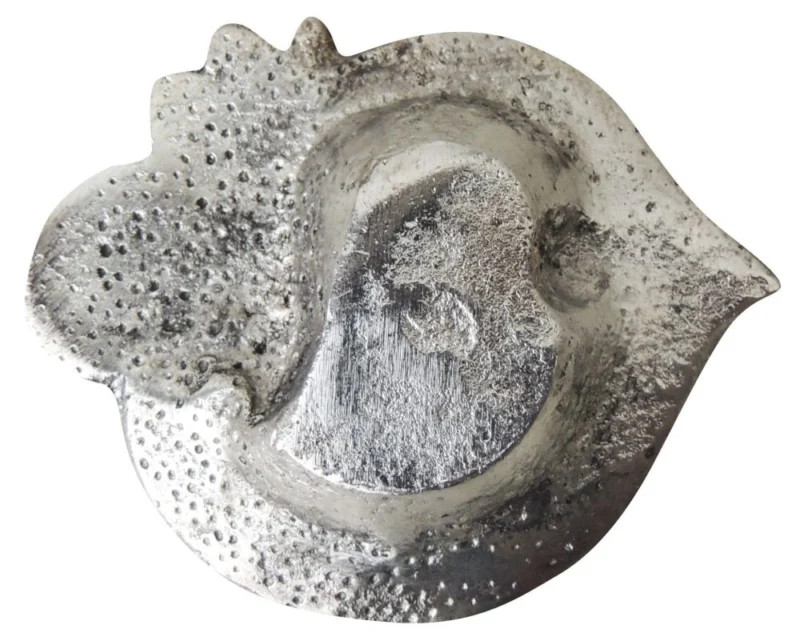 Aluminium Om Diya (Deepak), 0.5 inch