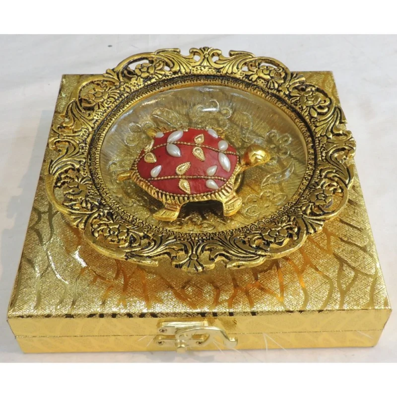 Aluminium Tortoise (Kachua) Showpiece, 1.5 inch