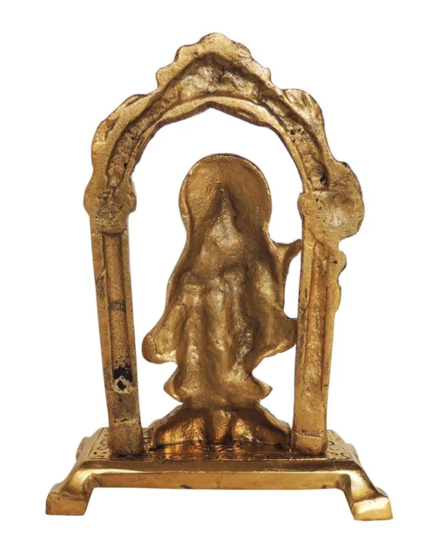 Radha Krishna Idol in Aluminium (Krisha)