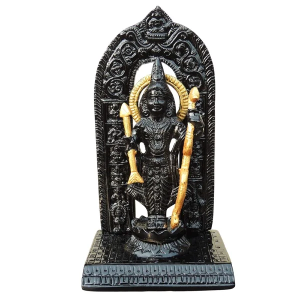 Ram Lalla Idol in Aluminium (Lala), 9 inch, Vedikcraft Moradabad