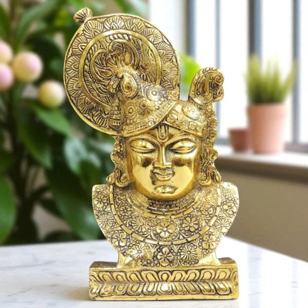 Deity Idol in Aluminium (Srinath), 8.5 inch, Vedikcraft Moradabad
