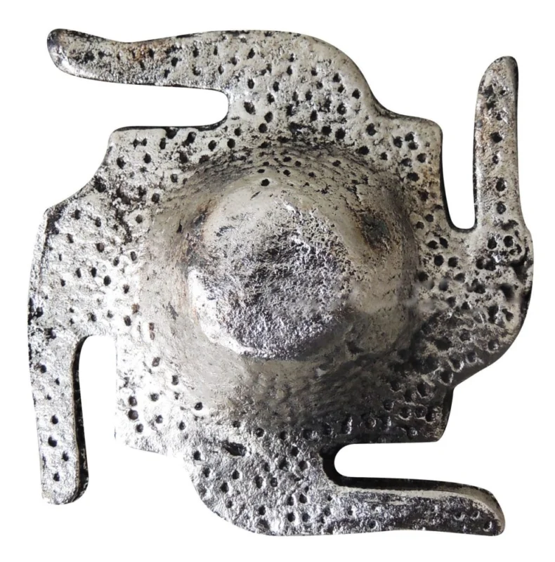 Aluminium Swastik Diya (Deepak), 0.5 inch