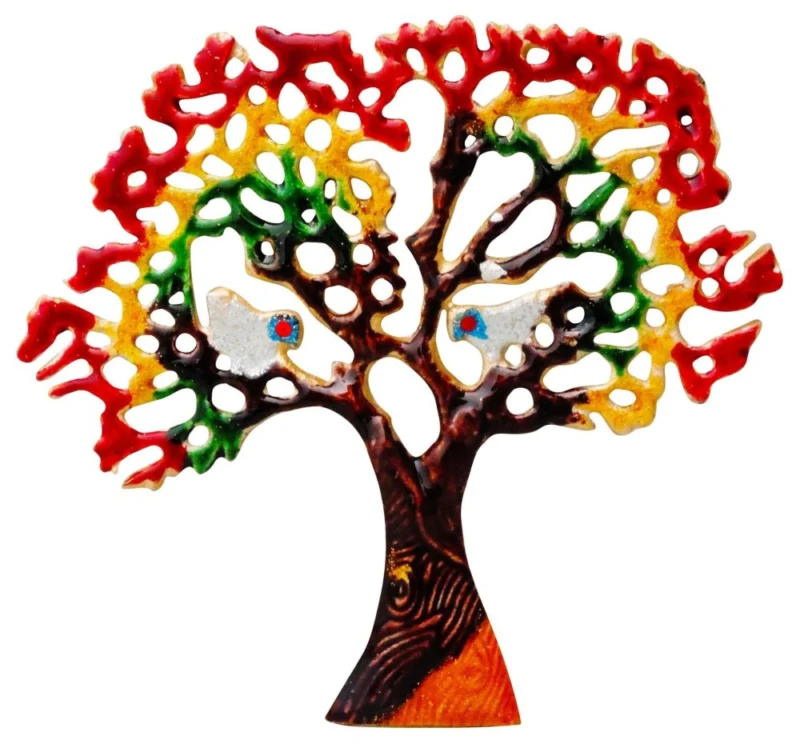 Aluminium Wall Hanging Tree, 9 inch