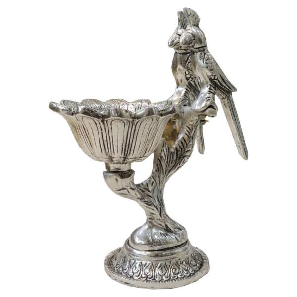 Aluminium Bowl (Double Parrot), 6.5 inch, design AS544-S, Vedikcraft Moradabad