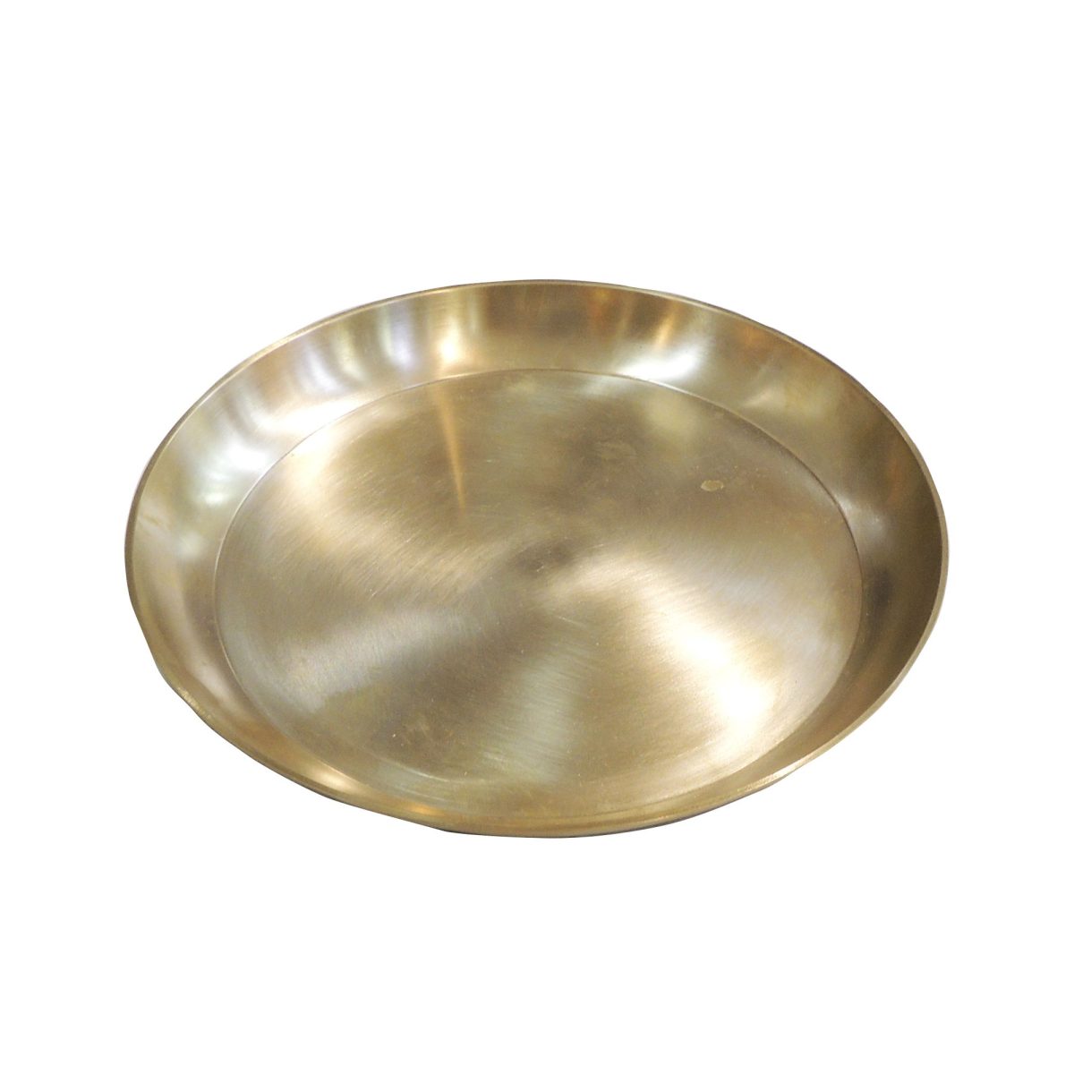 Bronze Serving Platter (Bella), 8 inch, Vedikcraft Moradabad