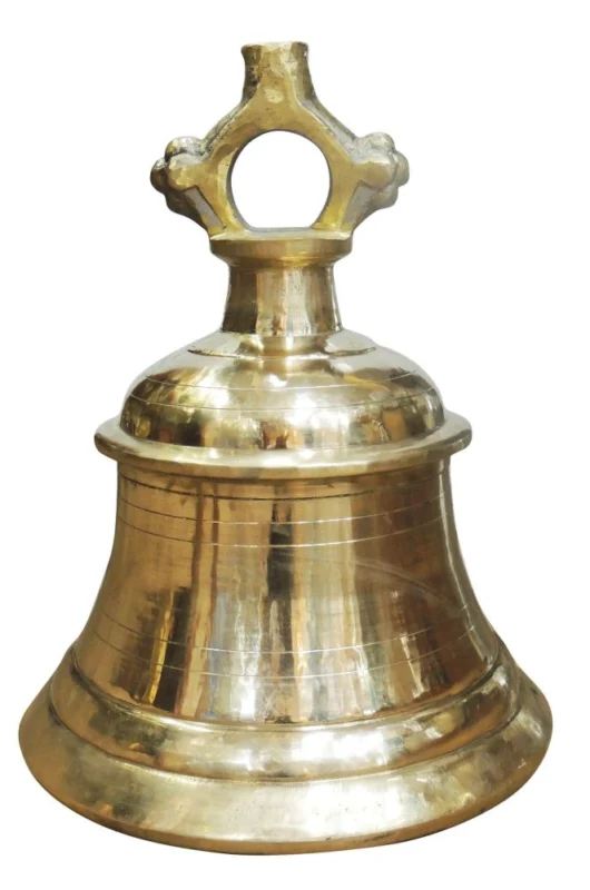Brass Hanging Temple Bell (Ghanti) (Ghanta), 26 inch