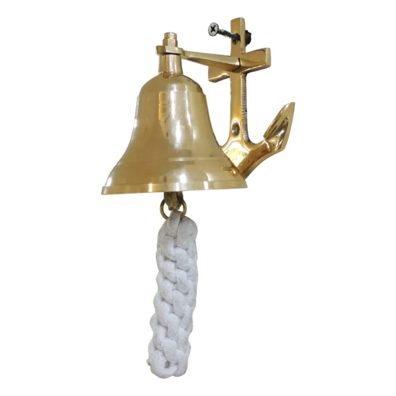Brass Anchor Bell (Ghanti), 4 inch