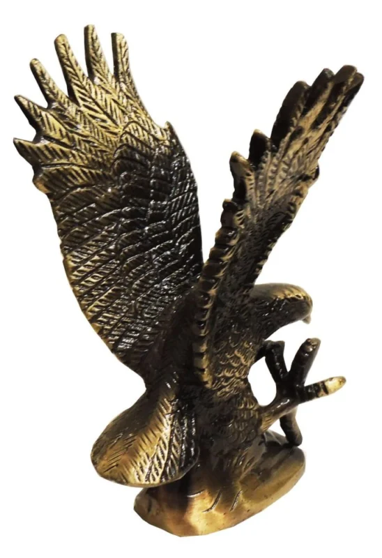 Brass Eagle Showpiece, 6.5 inch