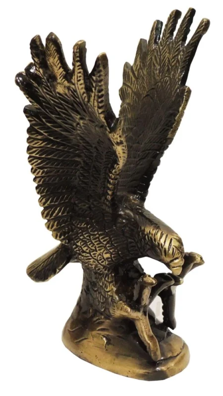 Brass Eagle Showpiece, 6.5 inch