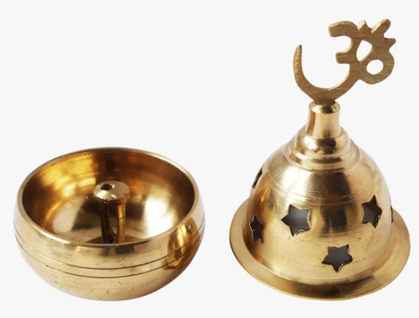 Brass Diya (Deepak) (Apple Goblet), brass, Vedikcraft Moradabad