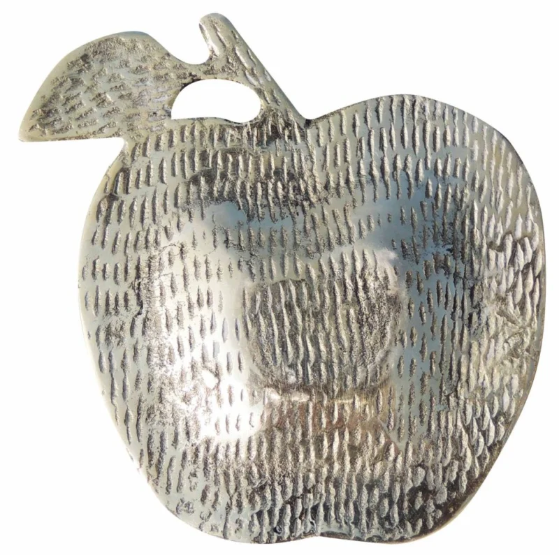 Brass Apple Shape Ashtray, 0.4 inch
