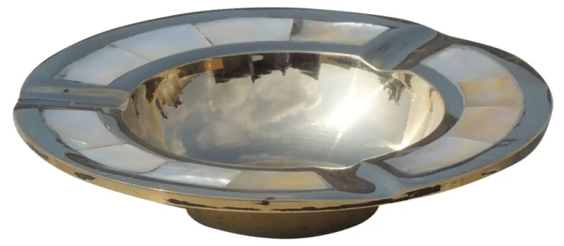 Brass Ashtray, 0.8 inch, 170 g
