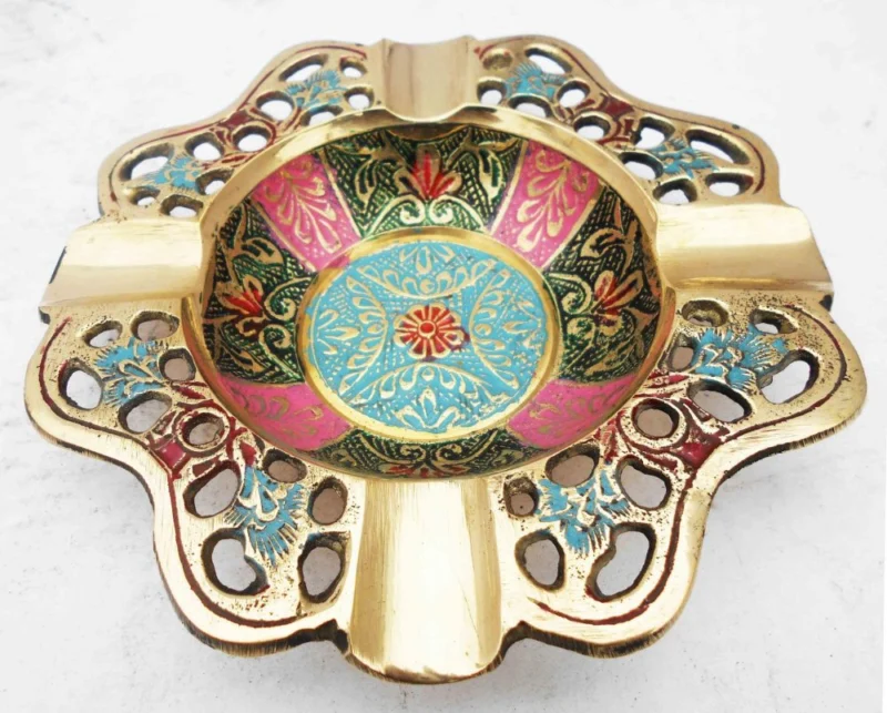 Brass Ashtray, 1 inch, 180 g – Antique Décor