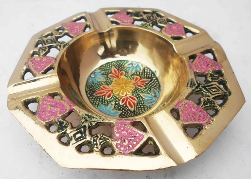 Brass Ashtray, 1 inch, 200 g – Antique Décor