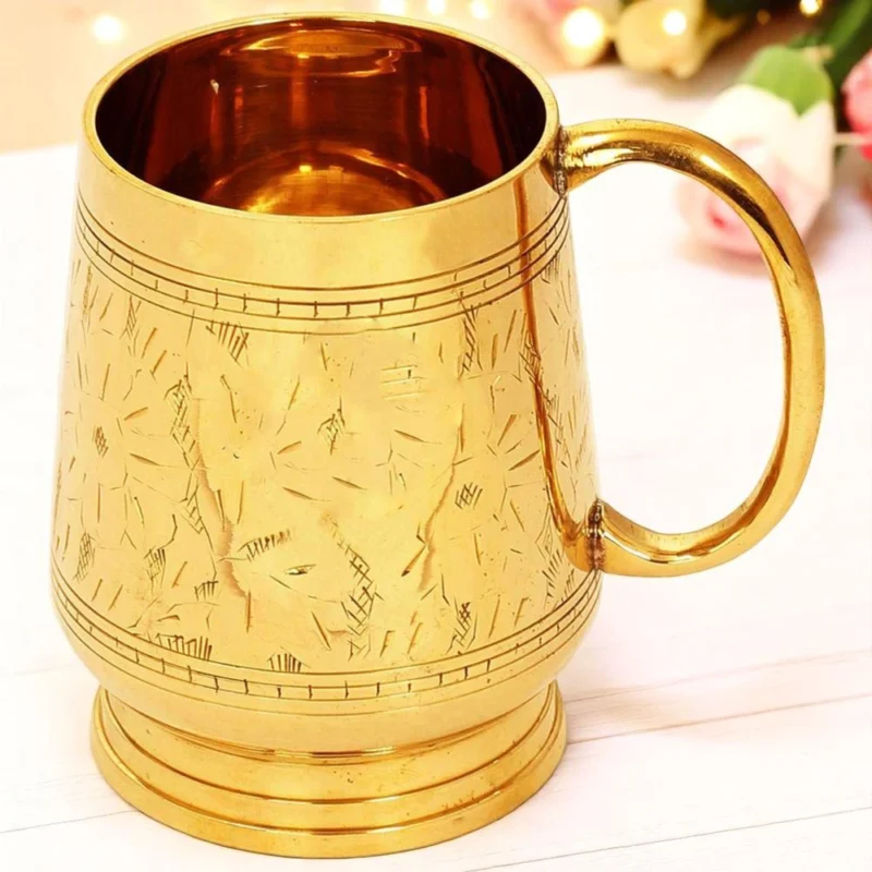 Brass Glass (Gilas), 400 ml (Beer Mug)